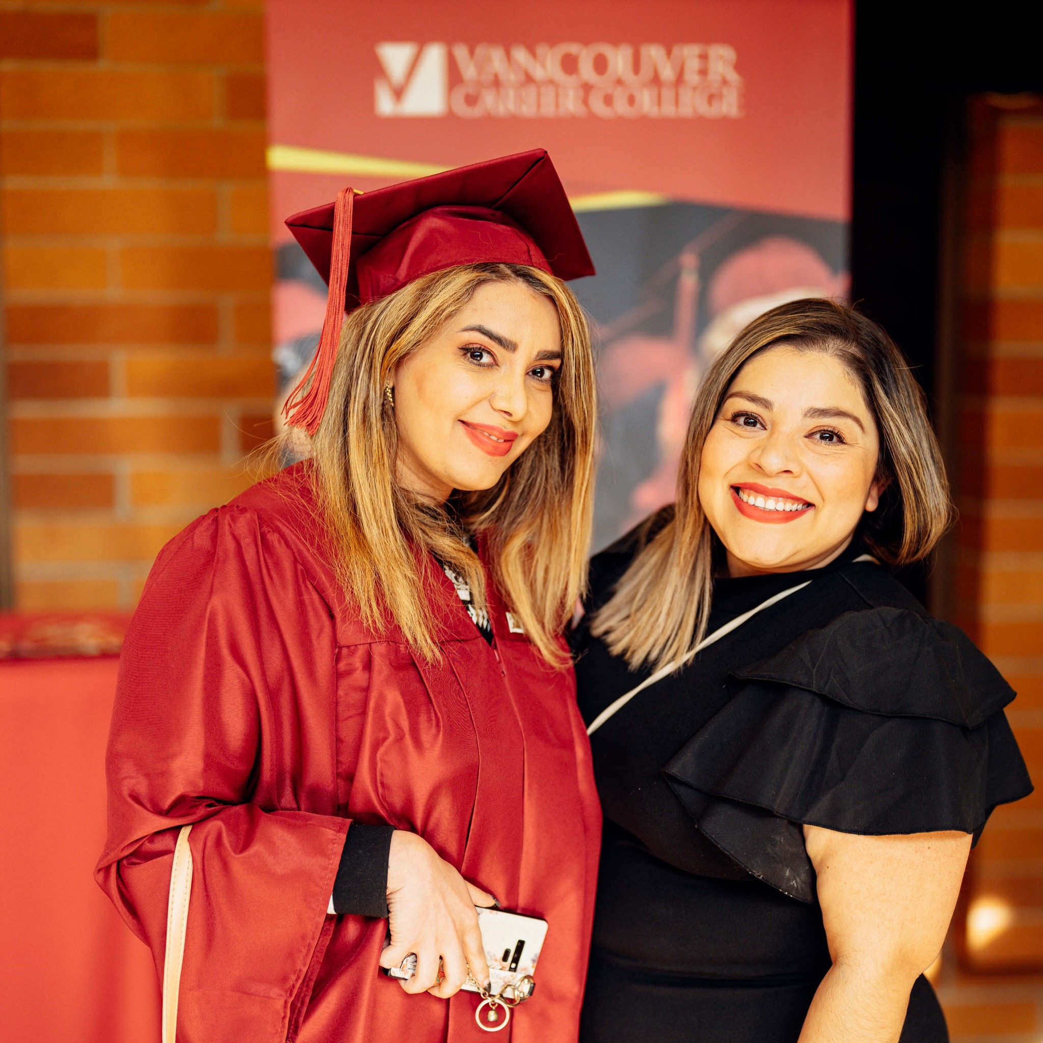 Smiling nurse outside