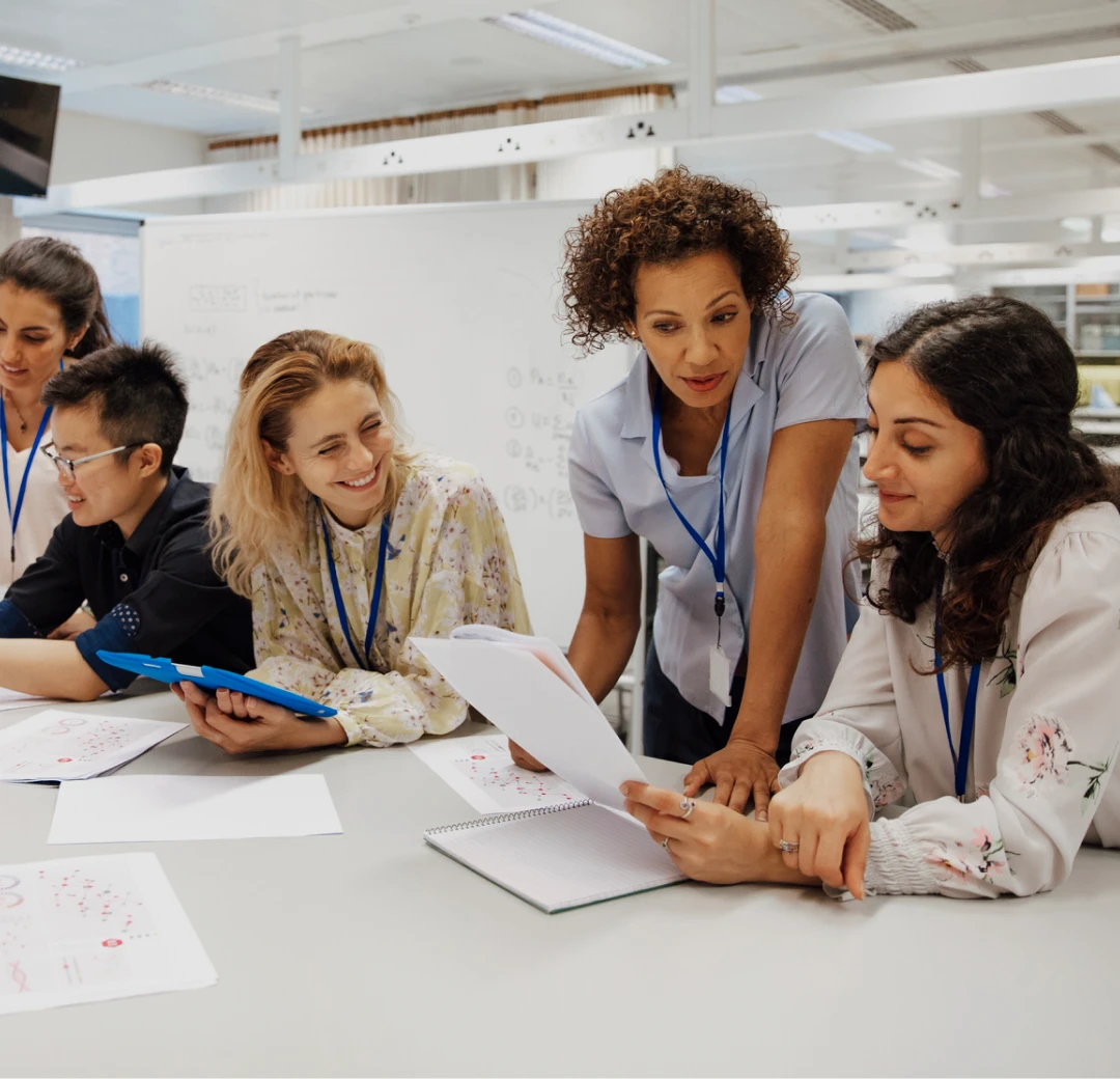 Students collaborating at Vancouver Career College